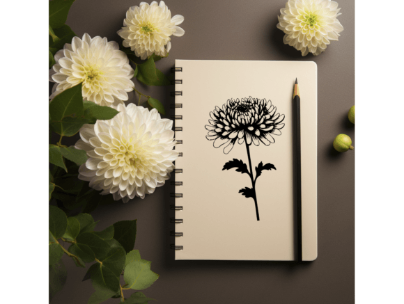 Chrysanthemum SVG PNG Review