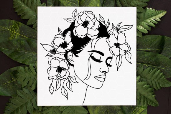 Flower Face Svg, Flower Head Svg
